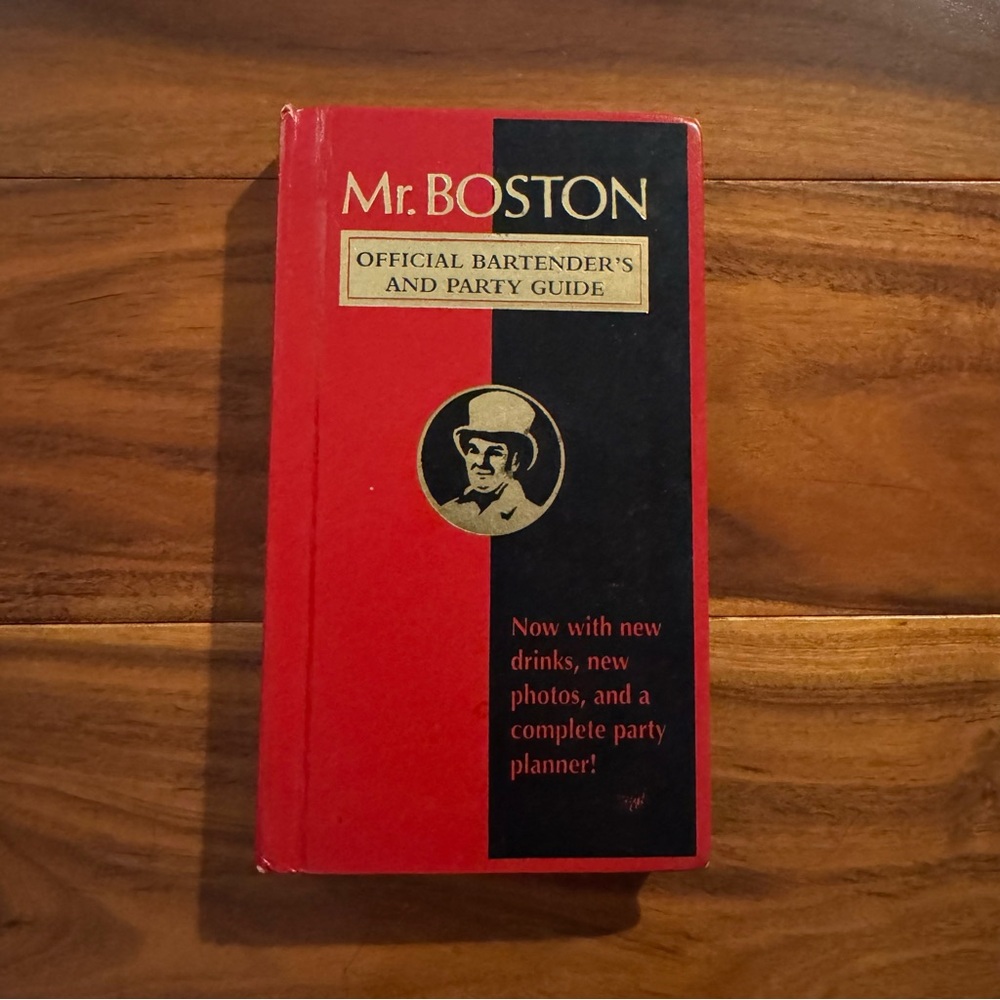 Mr. Boston Official Bartender's Guide Red Book 64th edition